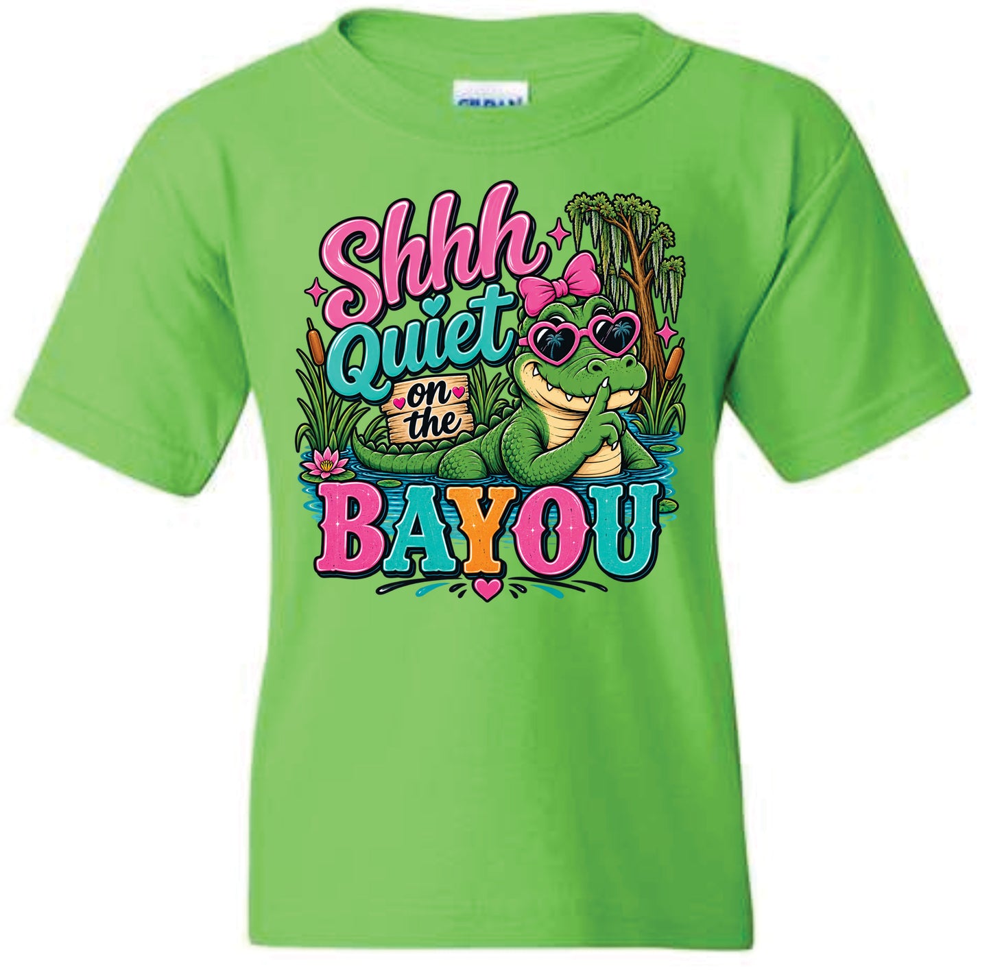 Shh Quiet on the Bayou GIRL style