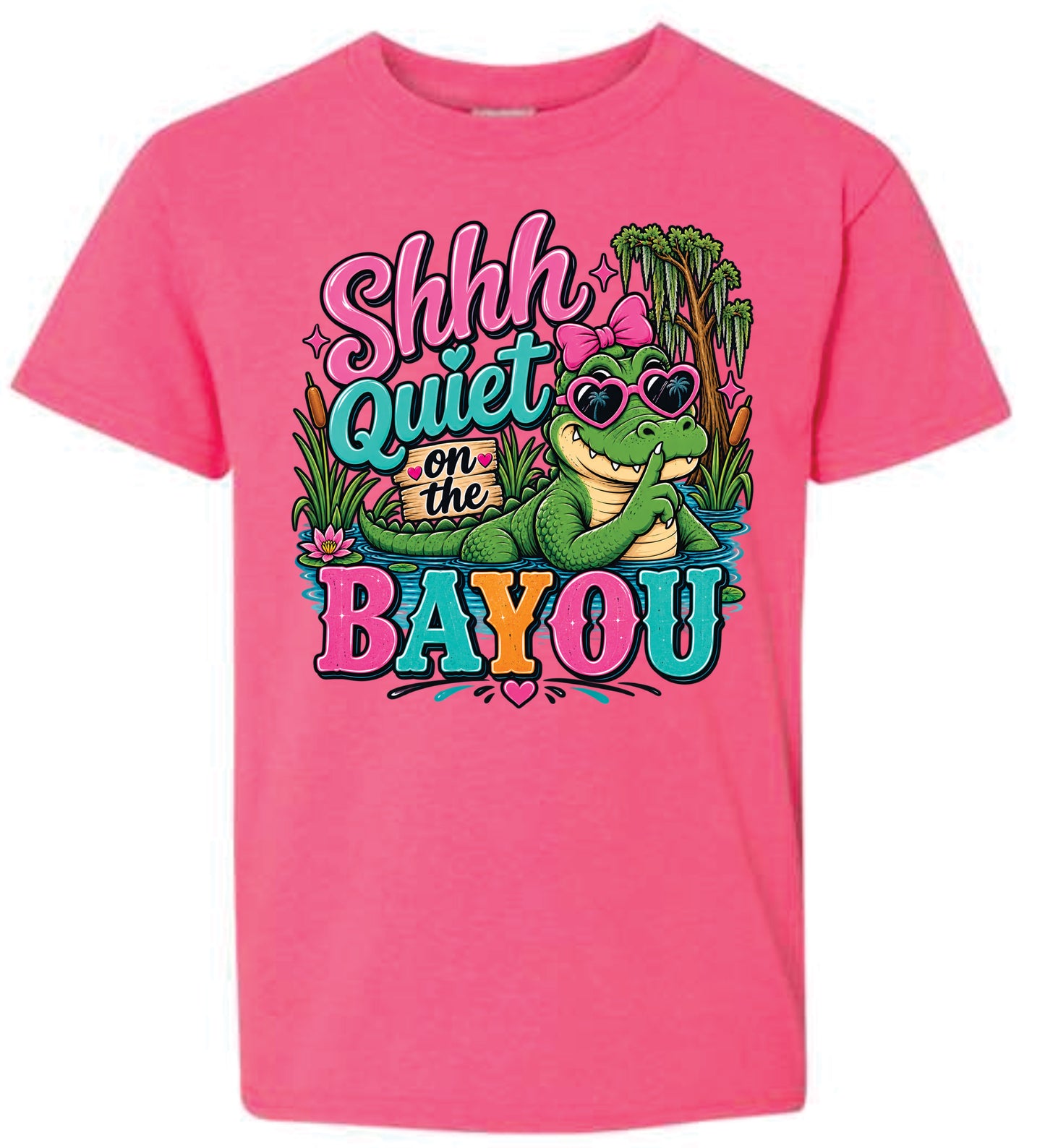 Shh Quiet on the Bayou GIRL style