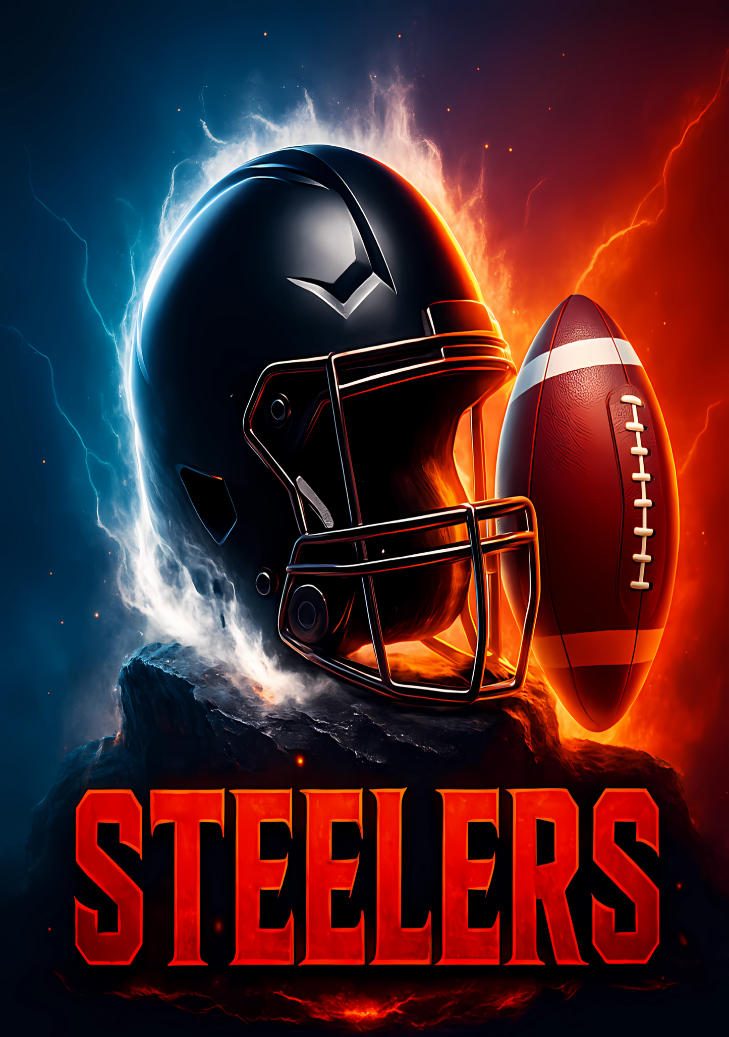 Steelers Cover Stickers Set