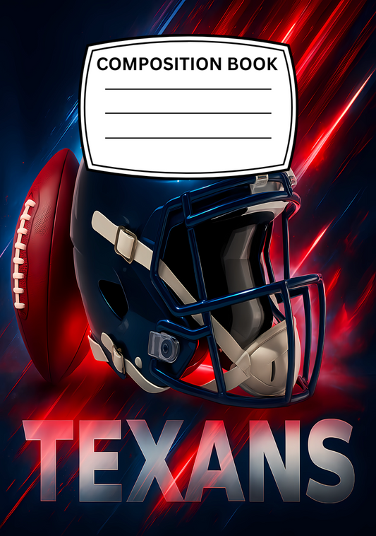 Texans Cover Stickers Set