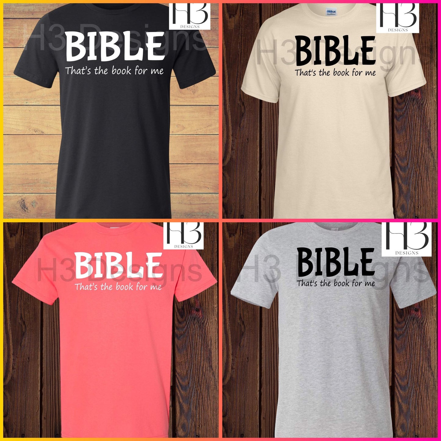 Bible book for me tee